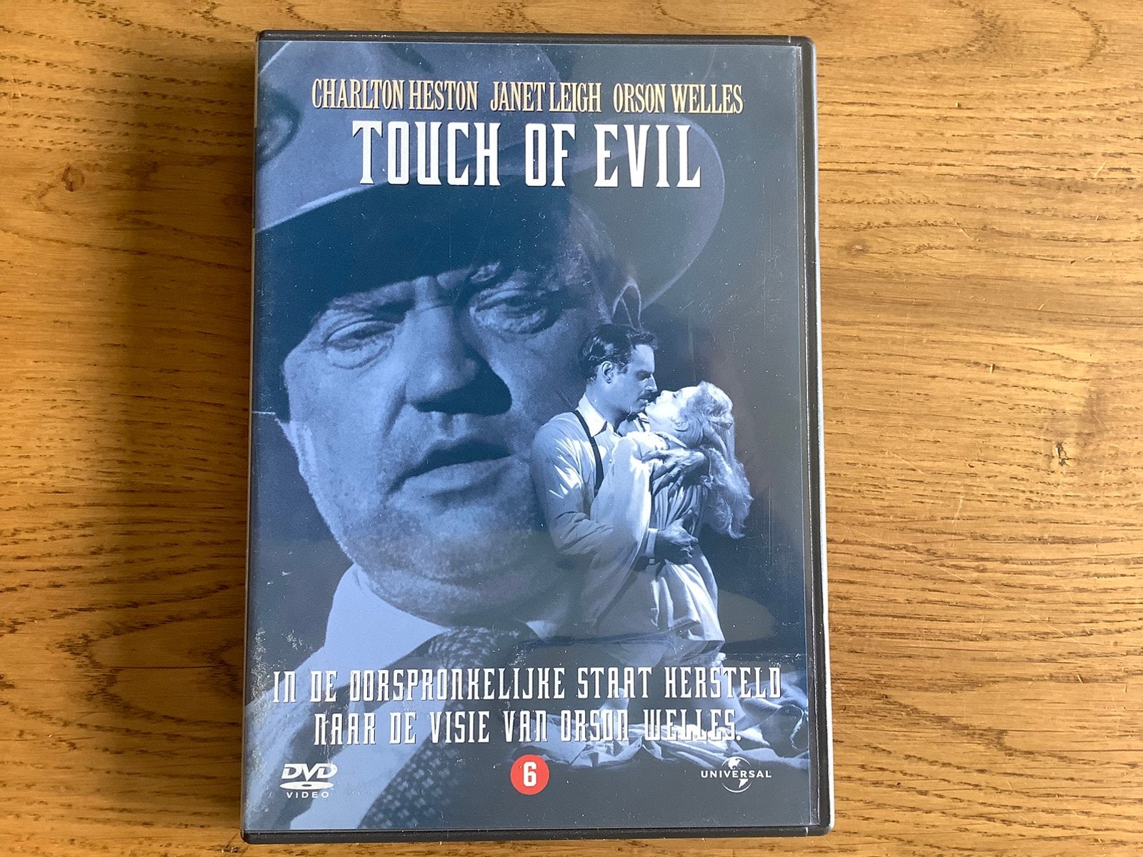 Touch of Evil,  Orson Welles, Charlton Heston, Janet Leigh., Vanaf 16 jaar, Ophalen of Verzenden, Zo goed als nieuw