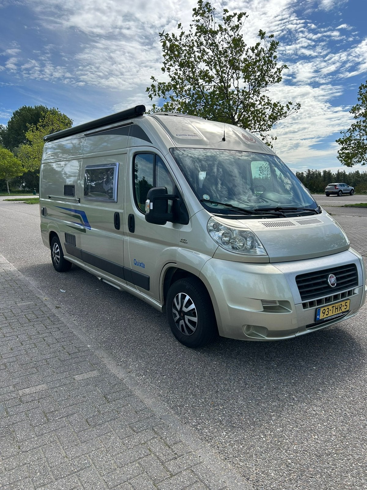 Euro Mobile Quixta 2009 Buscamper 6 meter (Fiat Ducato), Luifel, Fiat, Tot en met 3, Particulier
