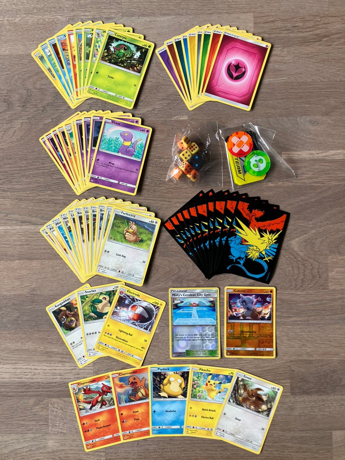 Pokémon kaarten set Hidden Fates, Ophalen of Verzenden, Zo goed als nieuw, Meerdere kaarten, Foil