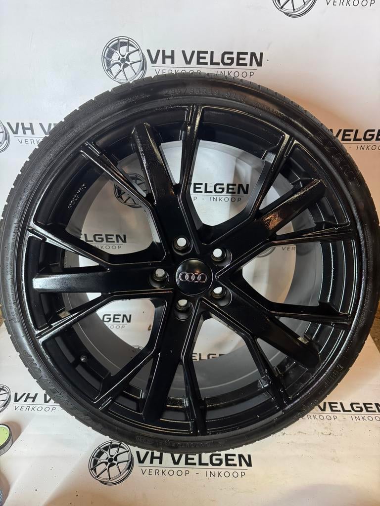 19 inch audi Sline velgen 5x112, Velg(en), 235 mm, Zomerbanden, Ophalen