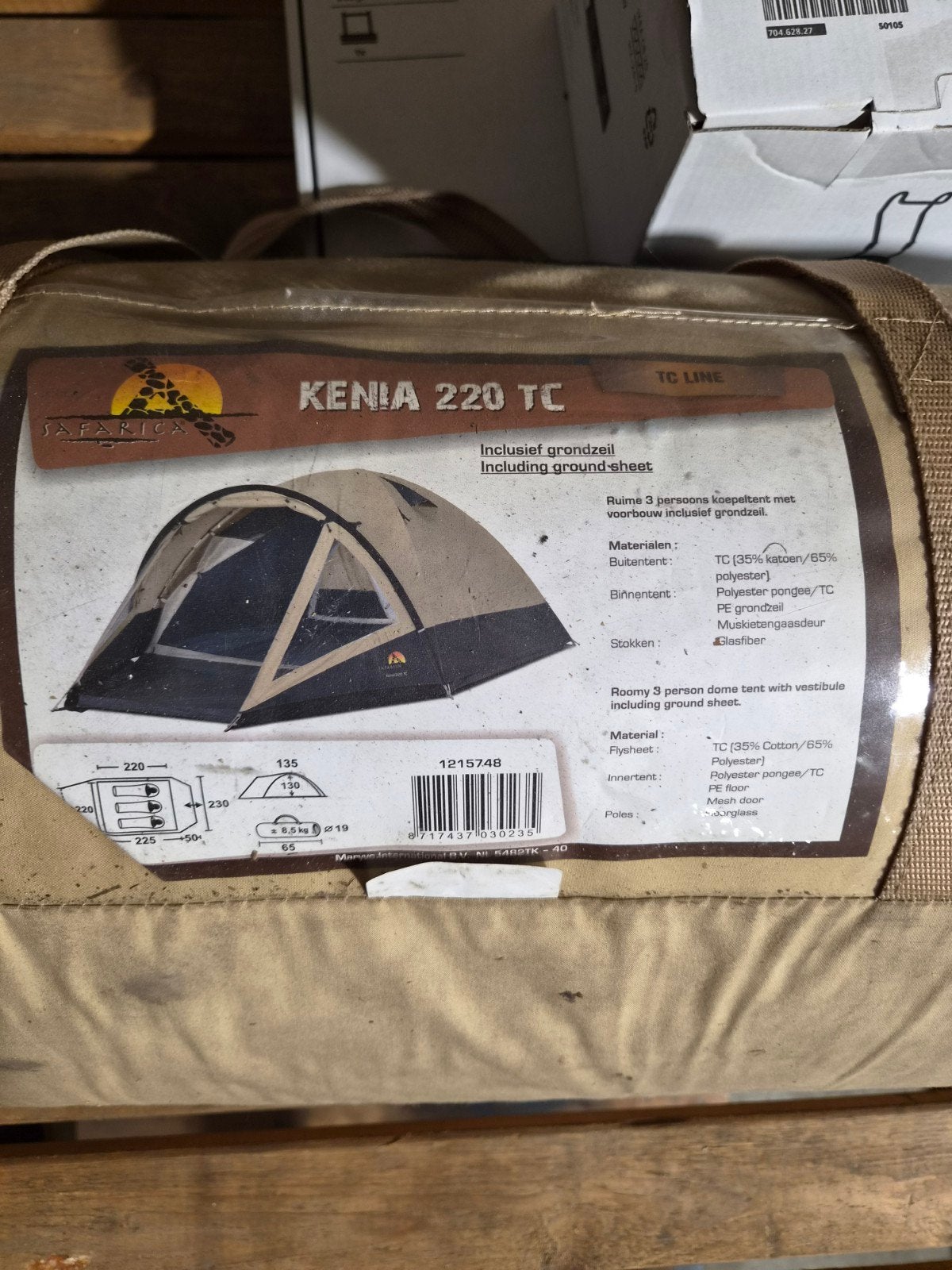 campeer tent, 2/3 persoons, Ophalen, Zo goed als nieuw, Tot en met 3