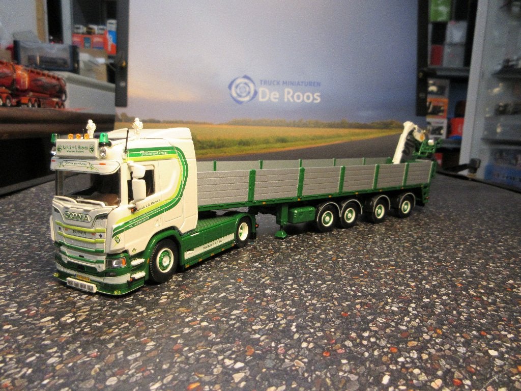 Tekno Scania R 520 Patrick v/d Hoeven met certificaat, Ophalen of Verzenden, Nieuw, Bus of Vrachtwagen, Tekno