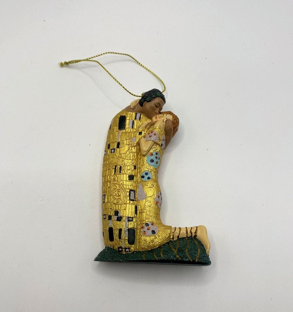 Gustav Klimt De Kus Kersthanger – Parastone Mouseion, Minder dan 50 cm, Overige typen, Nieuw, Ophalen of Verzenden