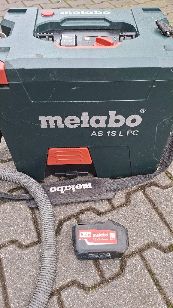 Metabo AS18LPC Accu stofzuiger, Auto diversen, ,, Ophalen of Verzenden, Zo goed als nieuw, ,