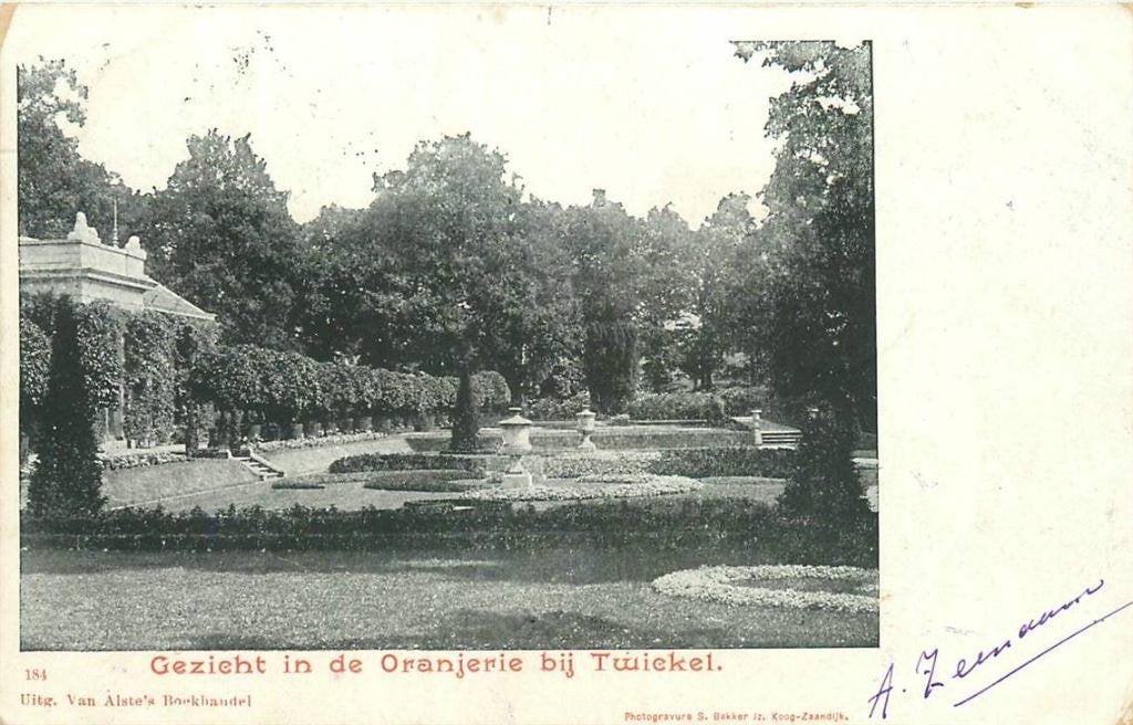388-248-025 Delden Gezicht in de Oranjerie bij Twiekel, Verzenden, Voor 1920, Overijssel