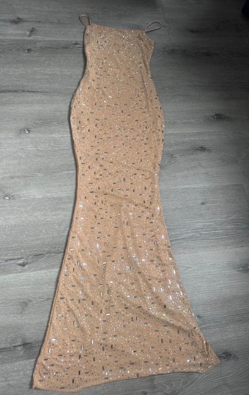 Unique the label dress maat xs splinternieuw met kaartjes!, Beige, Nieuw, Ophalen of Verzenden, Maat 34 (XS) of kleiner