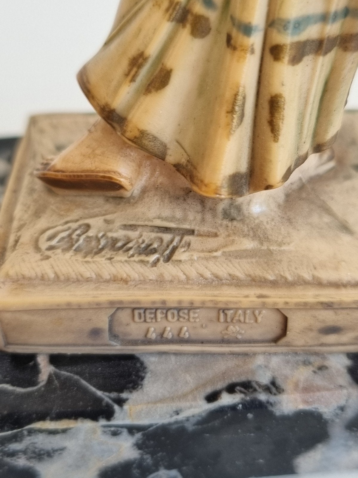 Vintage Beeldje Meisje met Kruik -, Ophalen of Verzenden, Mens