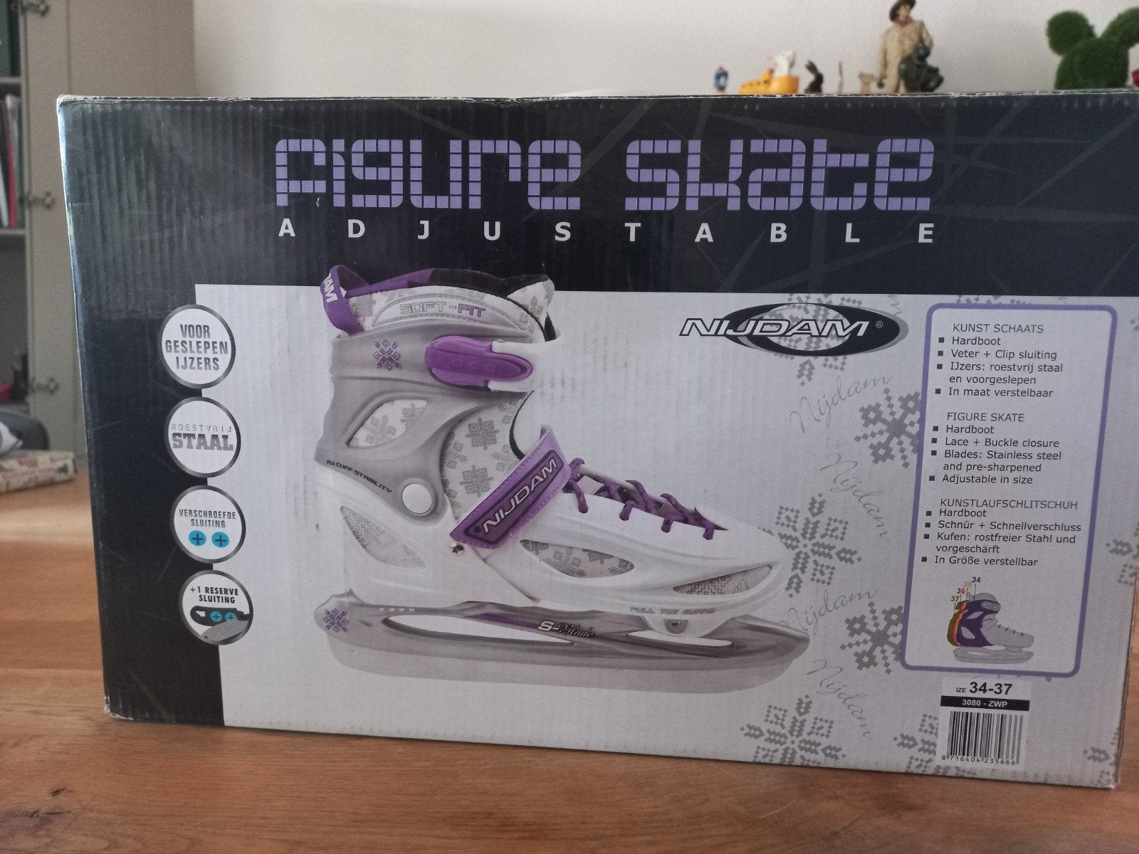 Schaatsen verstelbaar, Sport en Fitness, Schaatsen, Ophalen, Nieuw, IJshockeyschaatsen, Nijdam