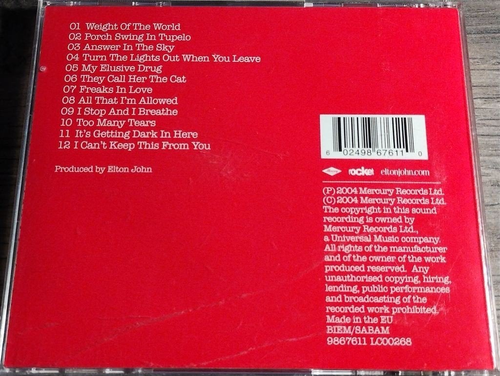 Elton John – Peachtree Road, Ophalen of Verzenden, Zo goed als nieuw