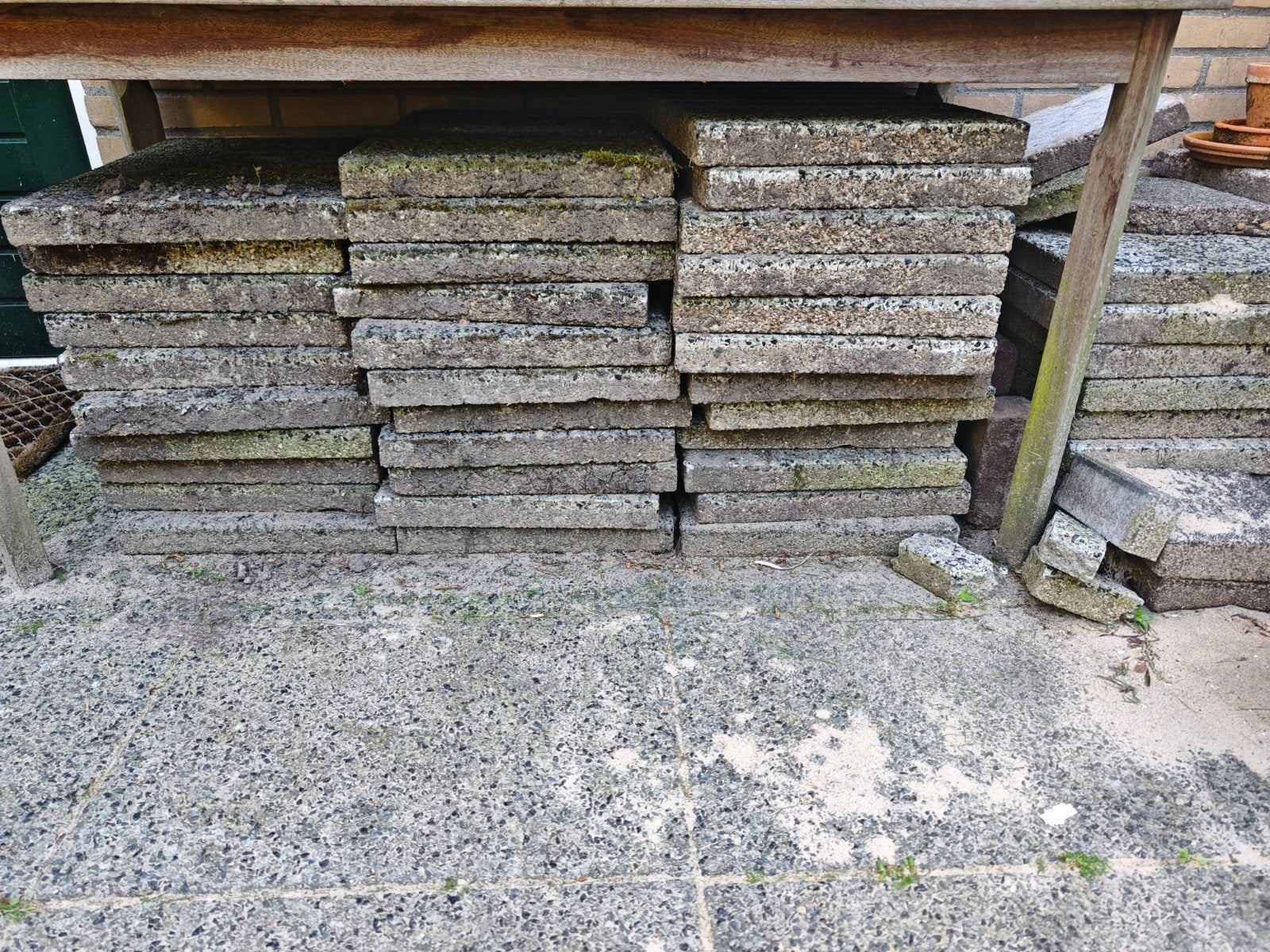 Gratis af te halen 50 stuks, Tuin en Terras, Ophalen, Gebruikt, Hout