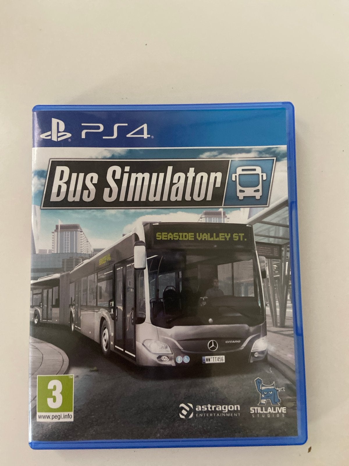 Bus Simulator PS4 - Zo goed als nieuw, Spelcomputers en Games, Online, 1 speler, Ophalen of Verzenden, Zo goed als nieuw