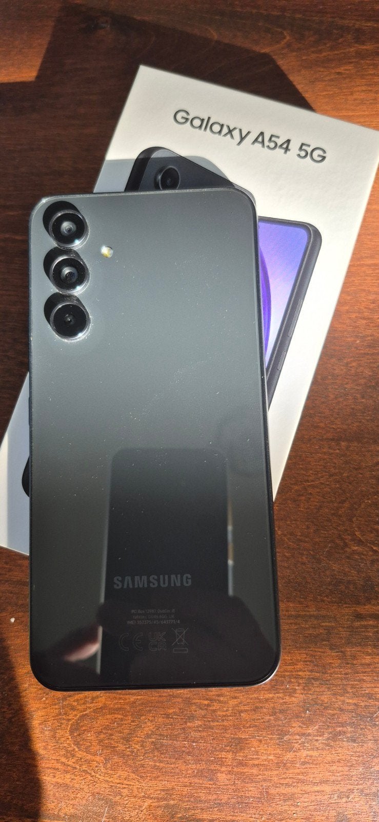 Samsung Galaxy A54 5G - Zo goed als nieuw met accessoires, Zwart, Touchscreen, Ophalen of Verzenden, Zo goed als nieuw