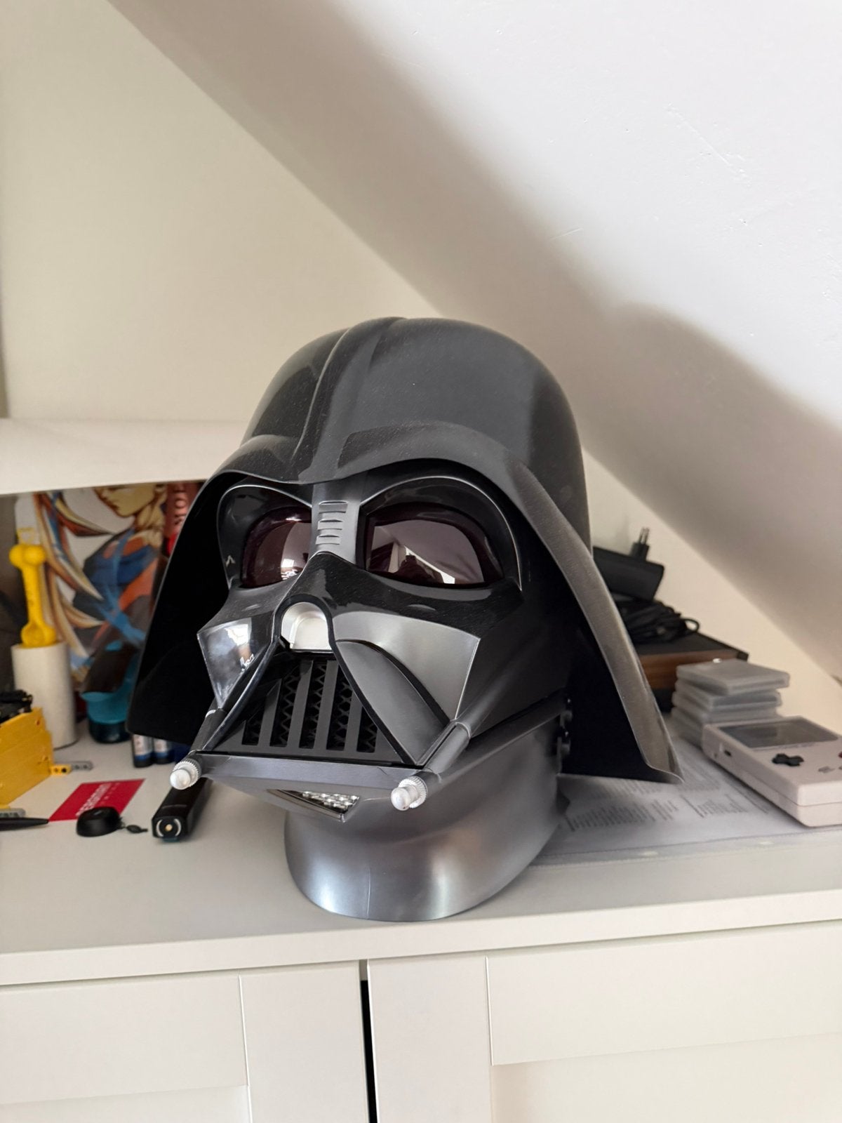 Hasbro Star Wars Darth Vader Helm, Ophalen, Zo goed als nieuw, Actiefiguurtje