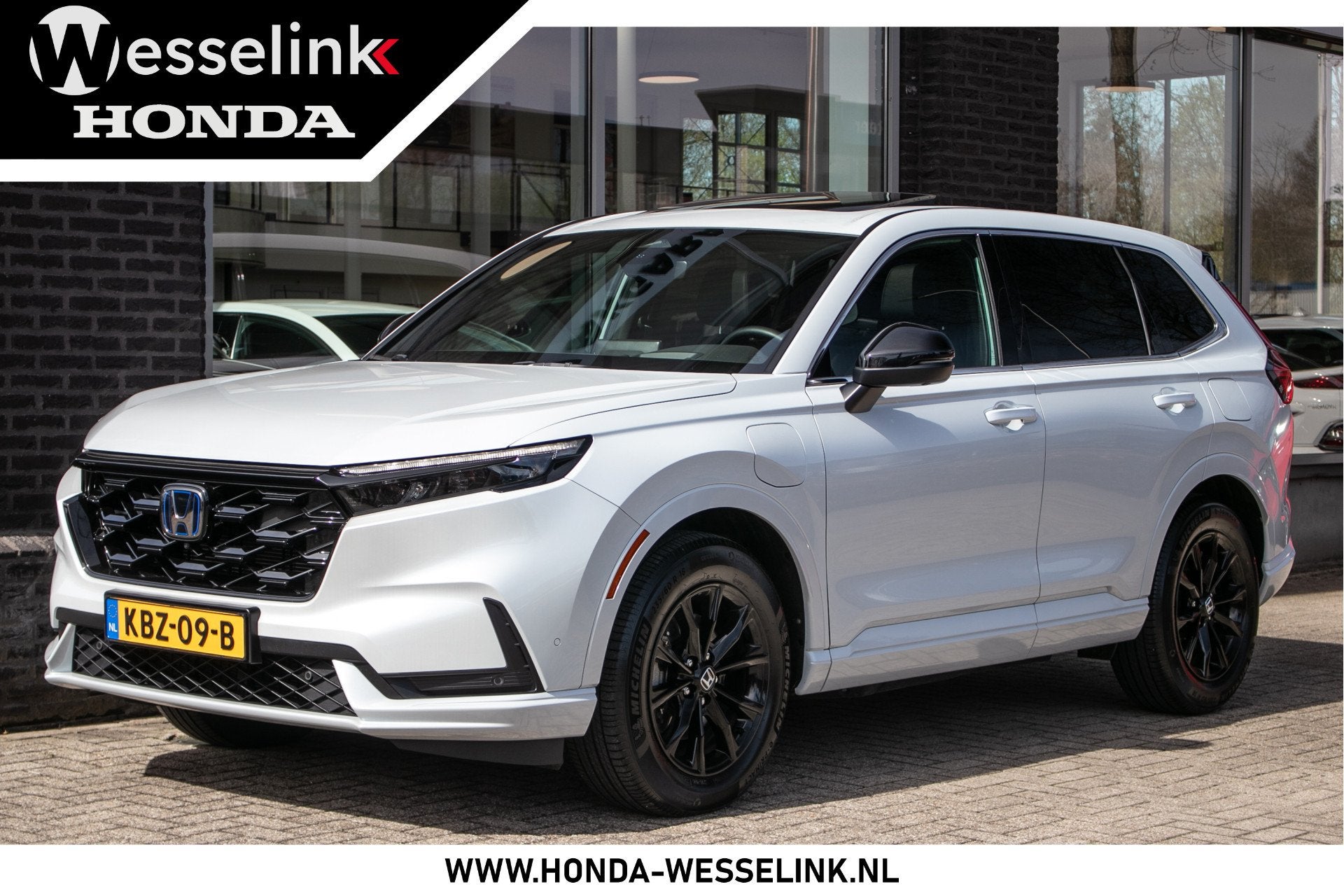 Honda CR-V 2.0 e:PHEV Advance Tech | leder | pano-schuif- k, Auto's, Gebruikt, 4 cilinders, 38 km/l, Bedrijf