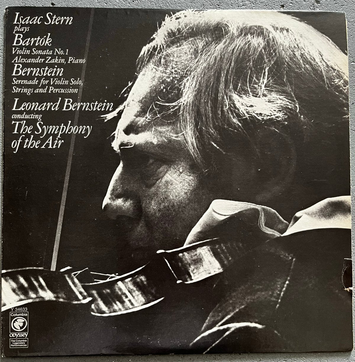 lp klassiek elpee vinyl Bernstein serenade Violin Bartok, Cd's en Dvd's, Vinyl | Klassiek, Ophalen, Overige typen, Zo goed als nieuw