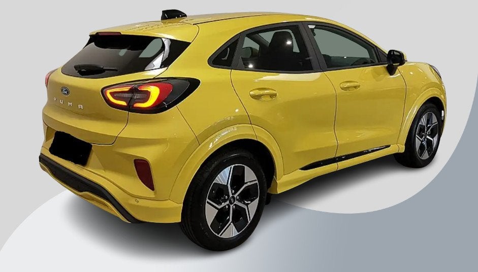 Ford Puma Gen-E 44 kWh 168pk Electric Yellow | 367km Bereik, Stof, Puma, Zwart, 44 kWh
