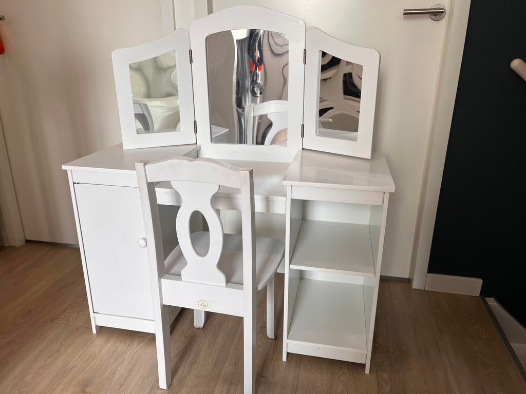 Make-up tafel en stoel, Ophalen of Verzenden, Zo goed als nieuw