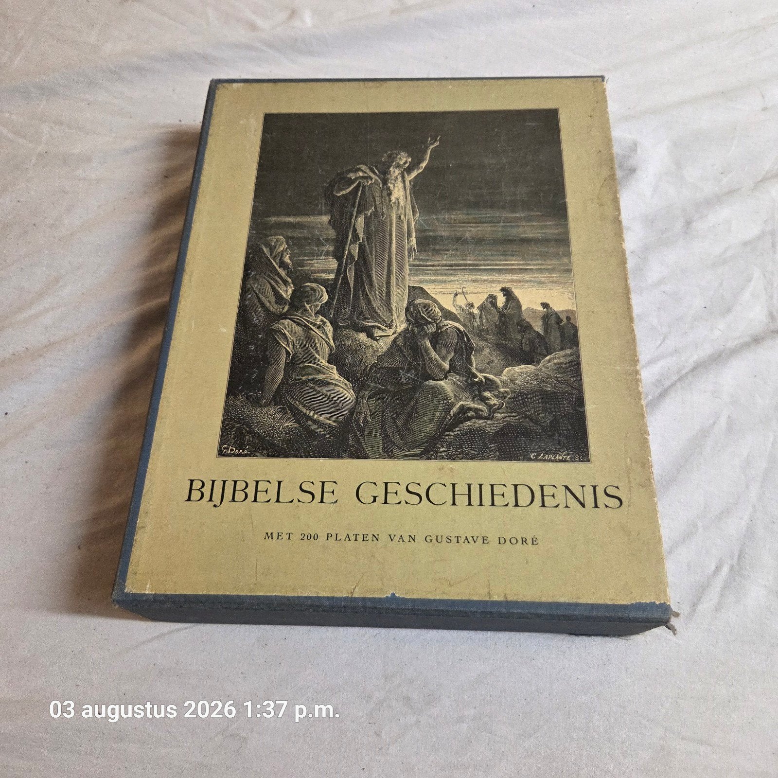 Bijbelse Geschiedenis - Geïllustreerd door Gustave Doré, Antiek en Kunst, Antiek | Boeken en Bijbels, Ophalen of Verzenden, F.X.M. Schiphorst, Prof. Dr. J.A.E. van Dodewaard