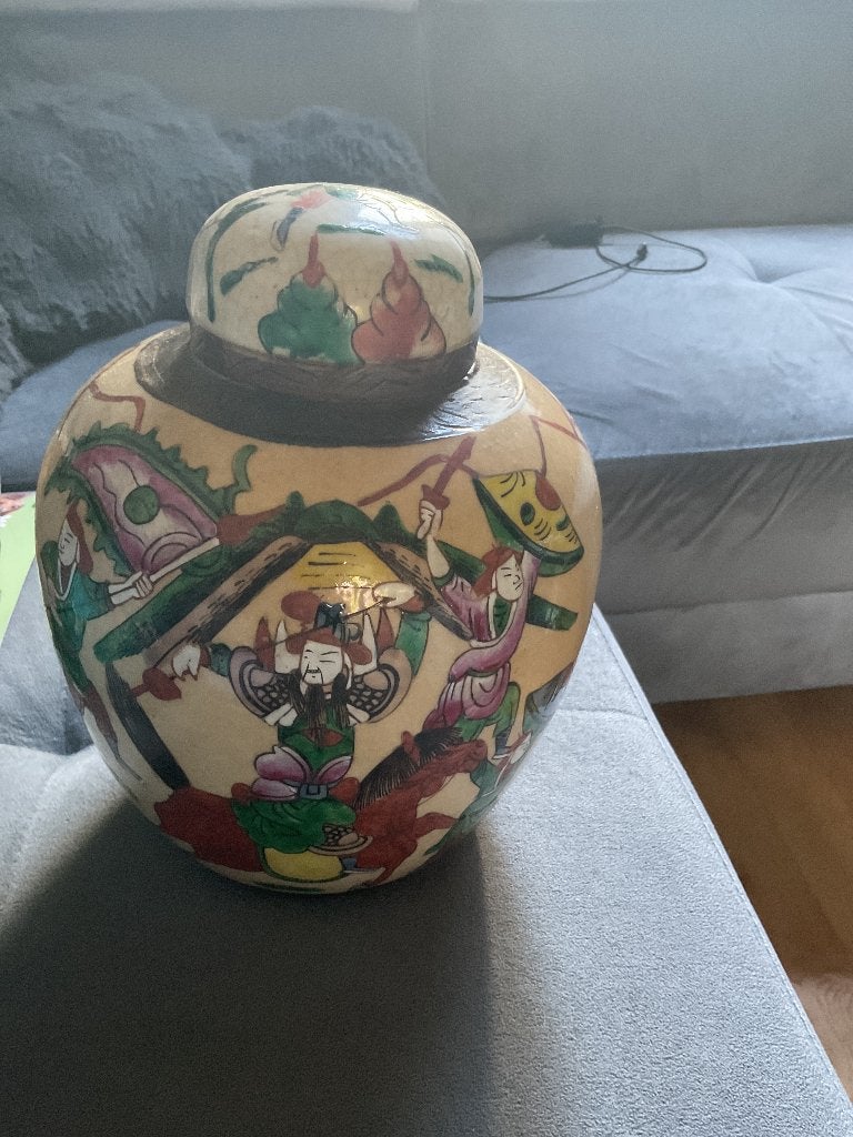 Chinese nanking gemberpot, Ophalen of Verzenden