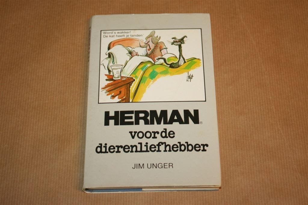 Herman voor de dierenliefhebber. Jim Unger., Ophalen of Verzenden, Gelezen, Verhalen