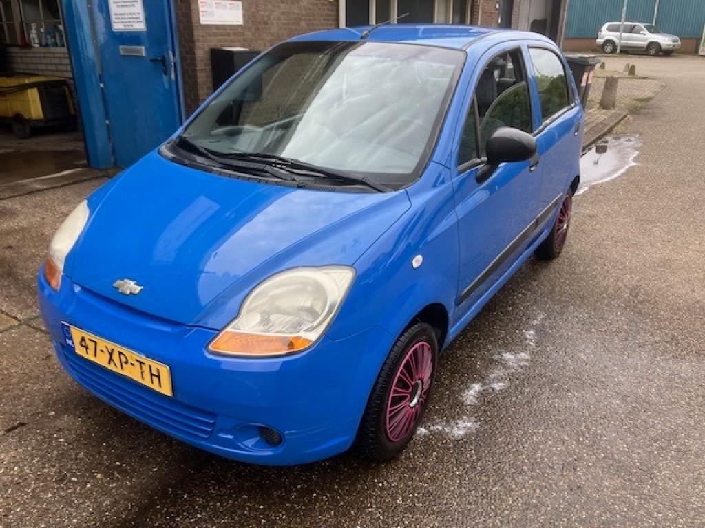 Chevrolet MATIZ Matiz 0.8, AIRCO, APK, Voorwielaandrijving, Gebruikt, Blauw, Origineel Nederlands