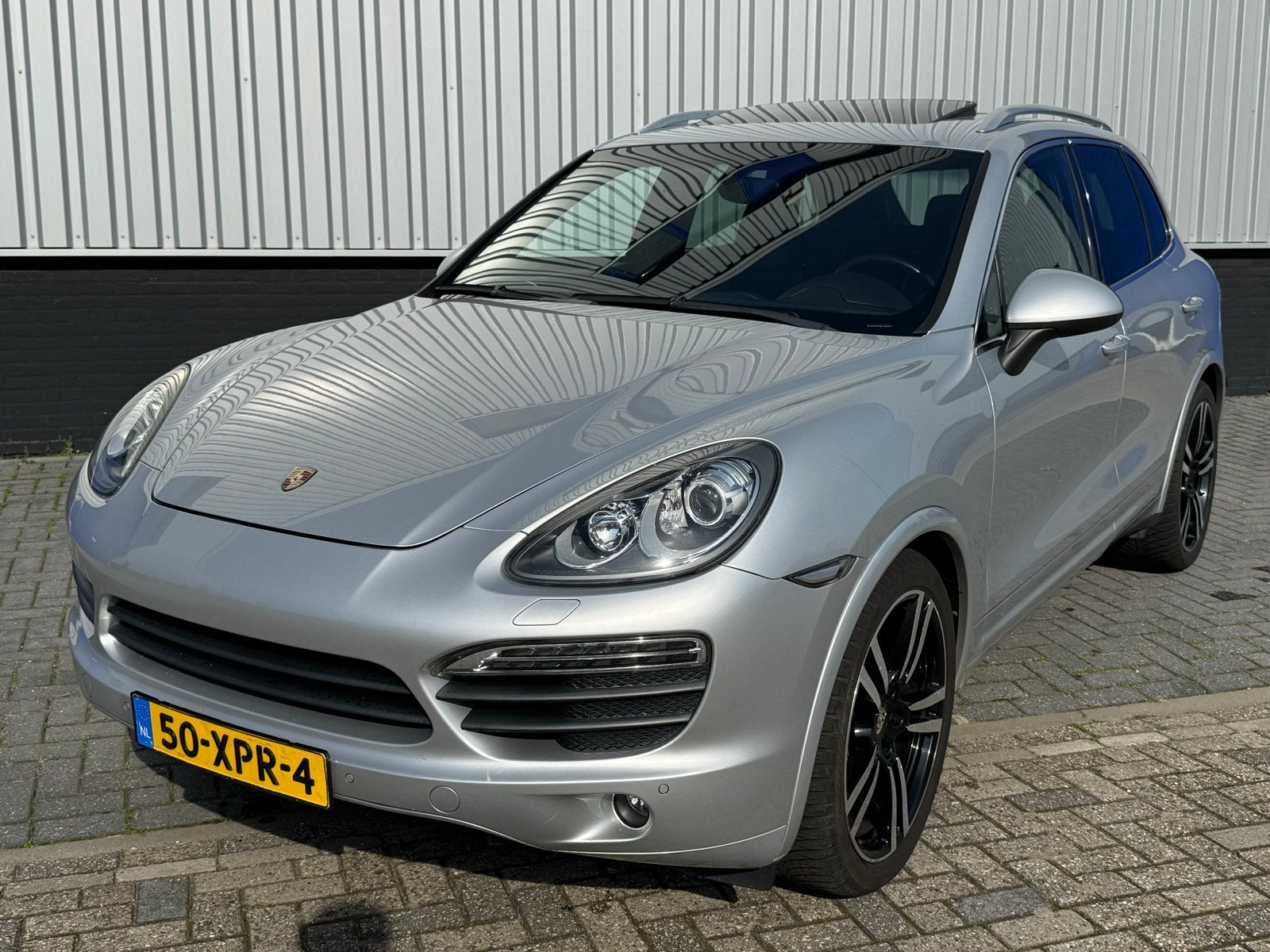 Porsche Cayenne 4.8 S 2010 Grijs, Auto's, Automaat, Cayenne, 8 cilinders, 138 €/maand