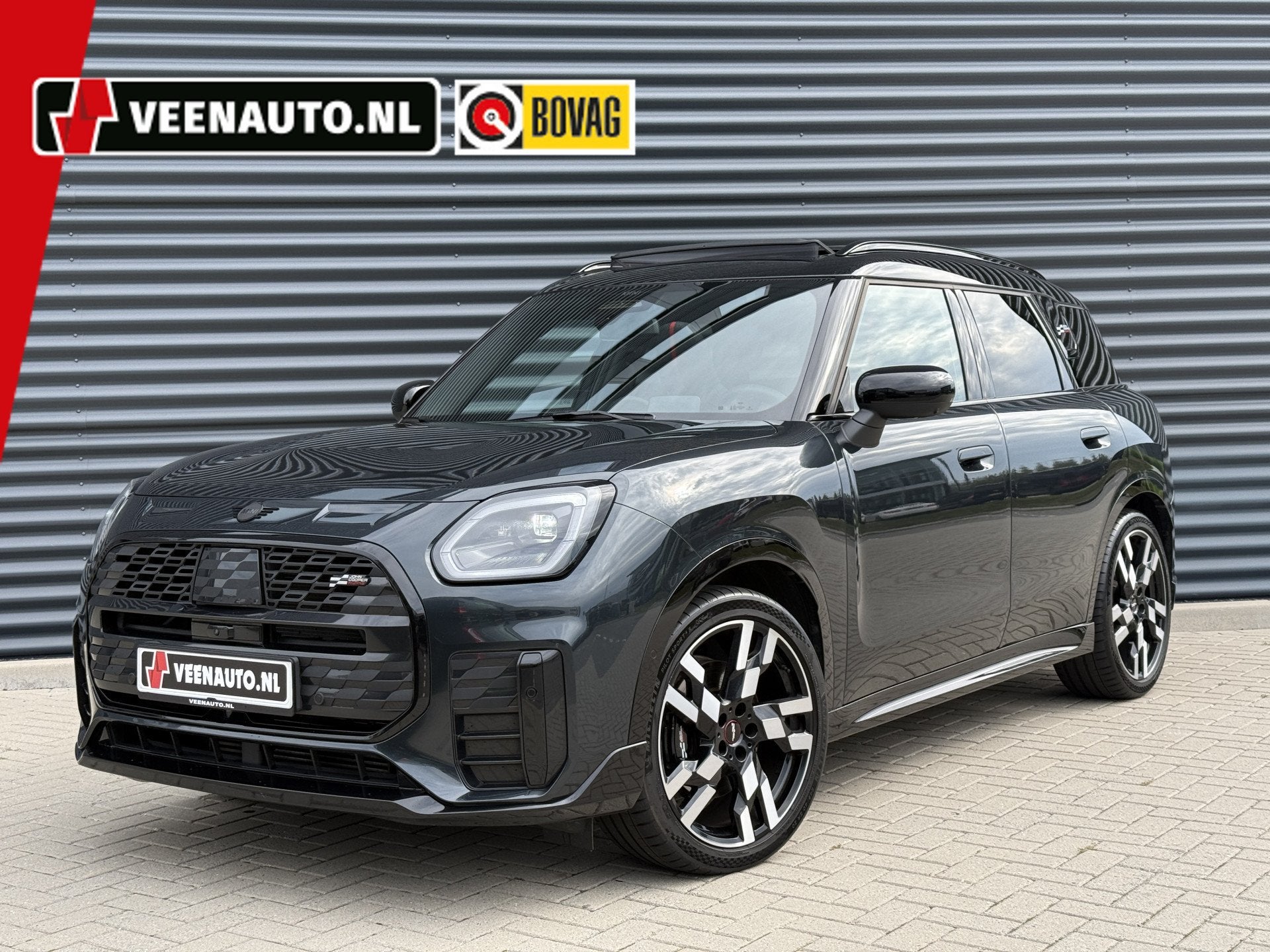 MINI Countryman 1.5 C John Cooper Works XL (bj 2024), Auto's, Mini, Dealer onderhouden, Gebruikt, Zwart, Leder