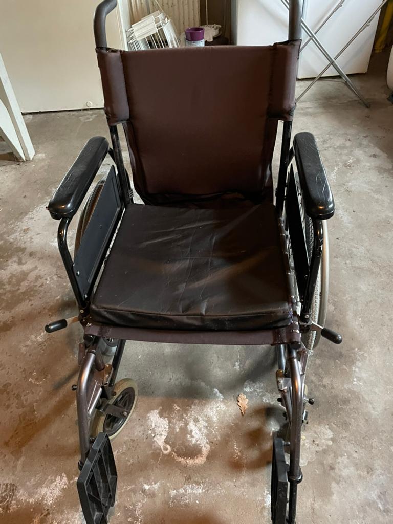 Rolstoel van Excel., Diversen, Rolstoelen, Ophalen, Inklapbaar, Gebruikt, Duwrolstoel