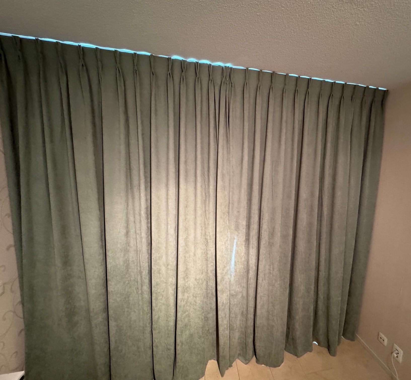Luxe gordijnen (zonverduisterend/thermisch) 297 x 259cm, Overige merken, Fluweel, 259 cm, Nieuw