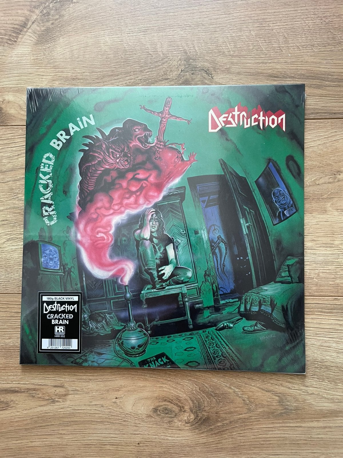Destruction - Cracked brain LP, Ophalen of Verzenden, Nieuw in verpakking