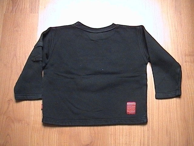TOM TAILOR, stoere zwarte sweater voor jongen maat 116, Tom Tailor, Gebruikt, Trui of Vest, Ophalen of Verzenden
