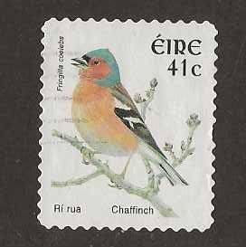 Ierland; 1423a Inheemse vogels, Verzenden, Ierland, Gestempeld