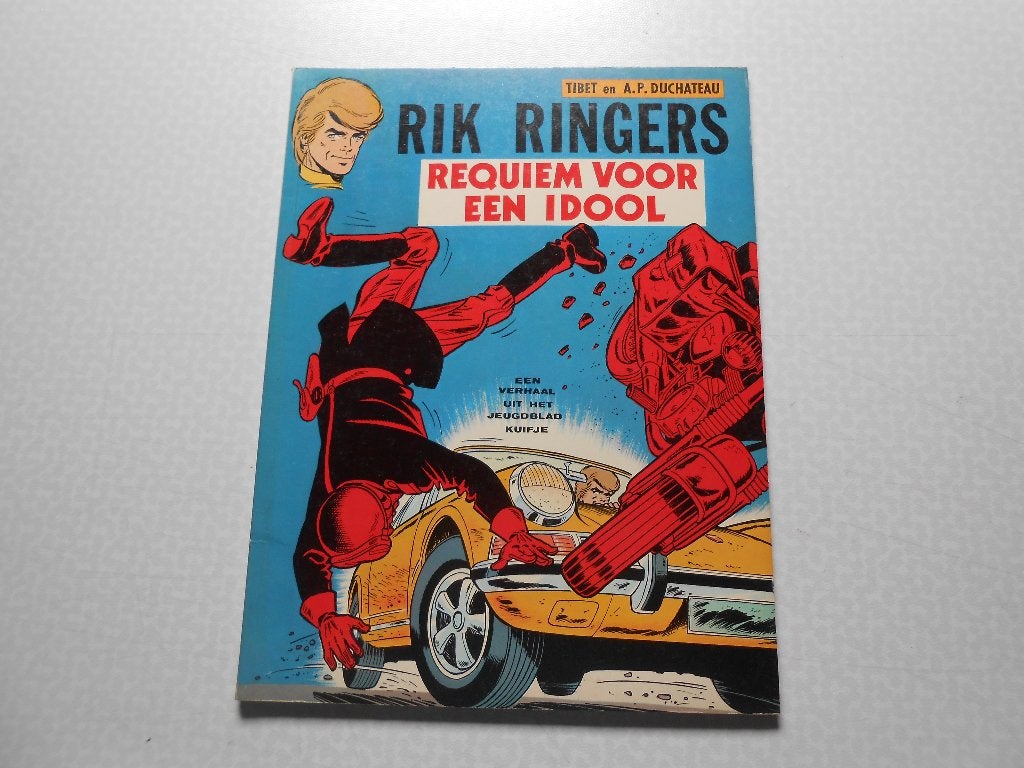 Rik Ringers 16 Requiem voor een idool 1973 1 ste druk., Boeken, Stripboeken, Tibet & A.P. Duchateau, Eén stripboek, Nieuw, Ophalen of Verzenden