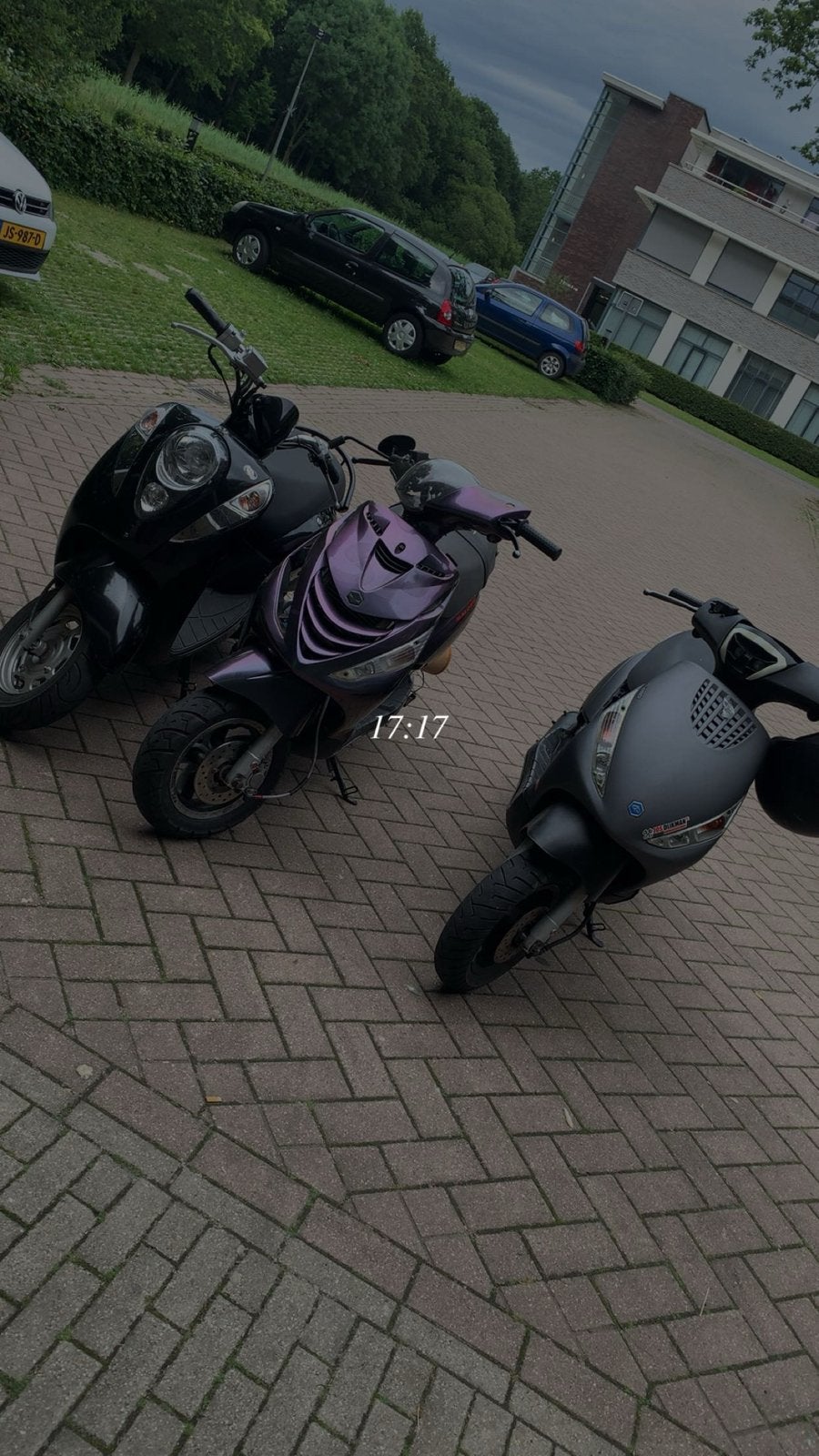 Piaggio hexazip brom met wok., Ophalen, Gebruikt, Maximaal 45 km/u, Zip