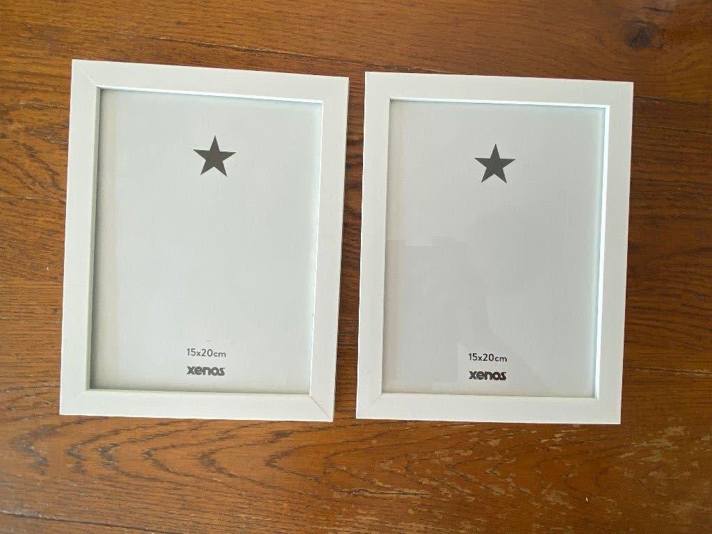 2 fotolijstjes Xenos 15 x 20 cm, Verwisselbare inhoud, Ophalen of Verzenden, Zo goed als nieuw, Fotolijst