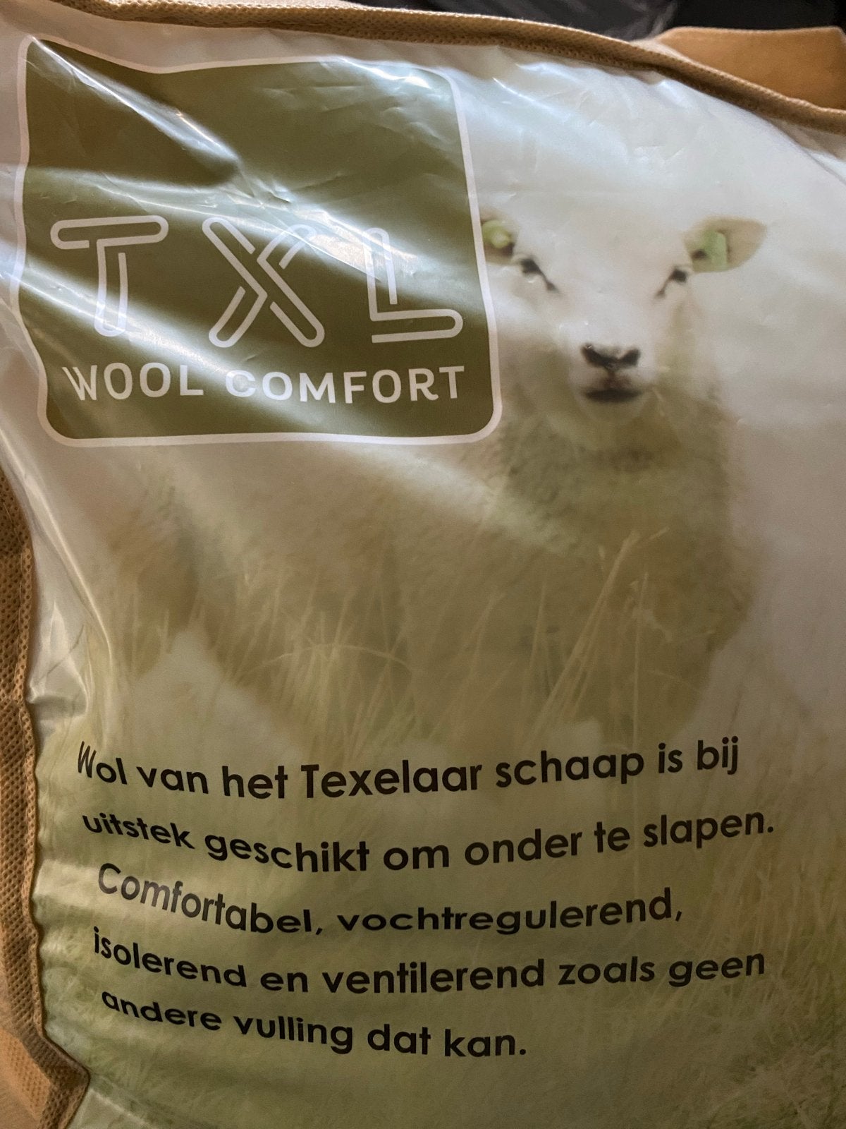 Nieuw Texel Wool Comfort 4-seizoenen dekbed 140x220, Eenpersoons, Ophalen of Verzenden, Deken of Dekbed, Wol