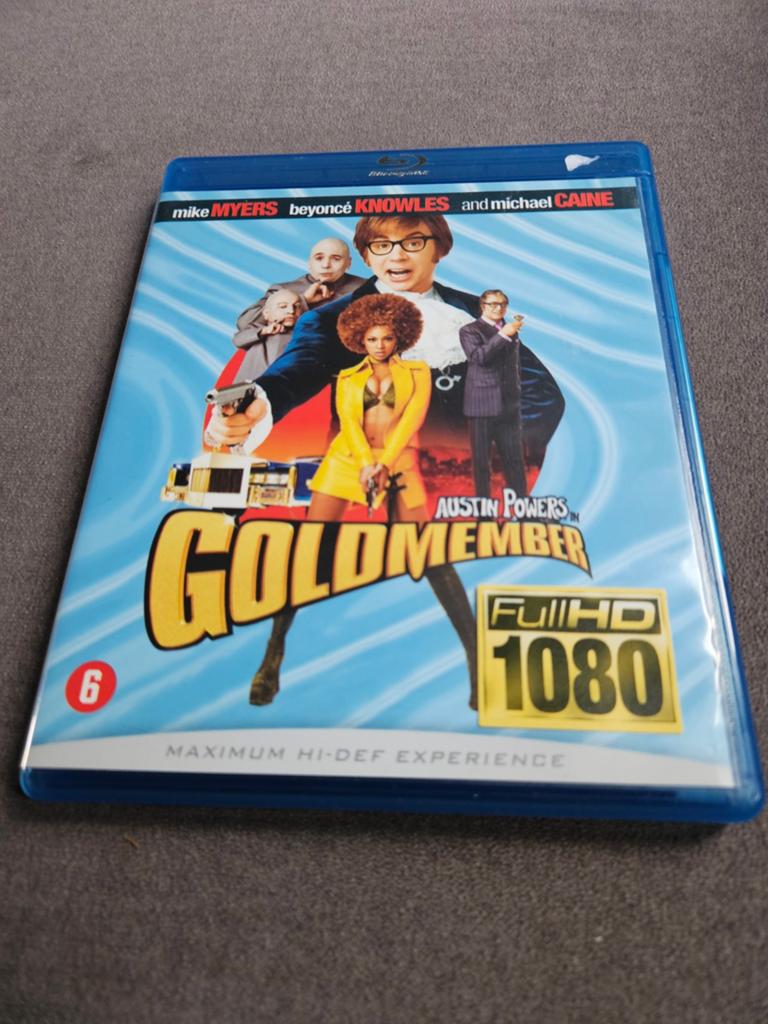 Austin powers goldmember  - bluray, Cd's en Dvd's, Ophalen of Verzenden, Zo goed als nieuw, Actie