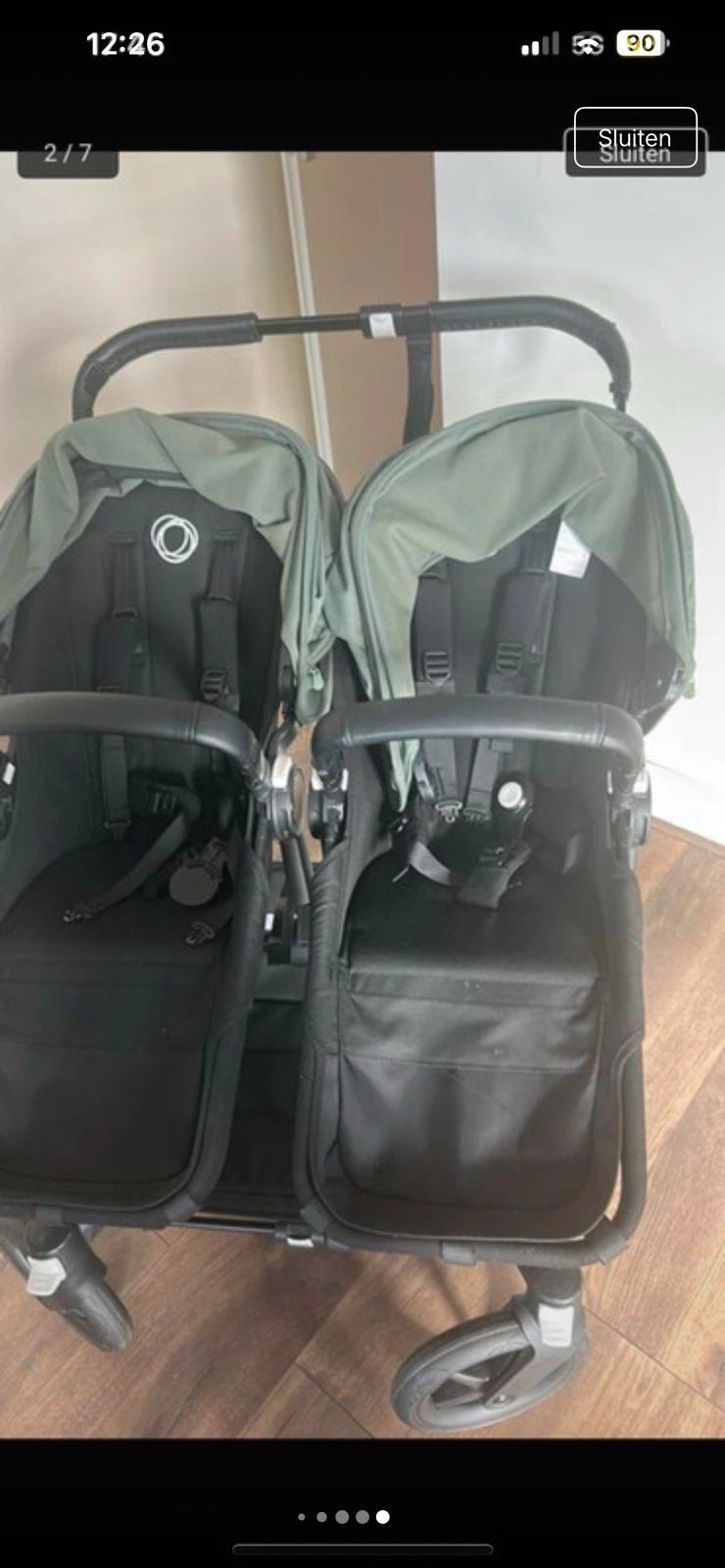 Buggaboo donkey 5, Kinderen en Baby's, Kinderwagens en Combinaties, Ophalen of Verzenden, Zo goed als nieuw, Bugaboo