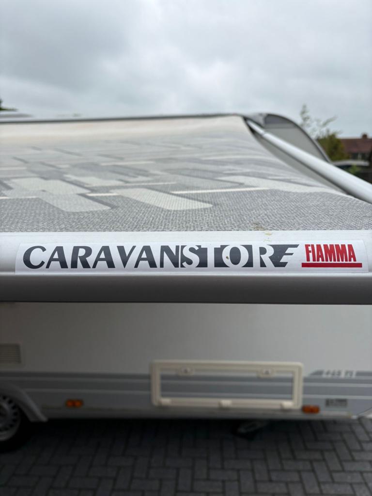 Fiamma Caravanstore 410 zakluifel - Platinum, Caravans en Kamperen, Ophalen, Gebruikt, Vinyl, Fiamma