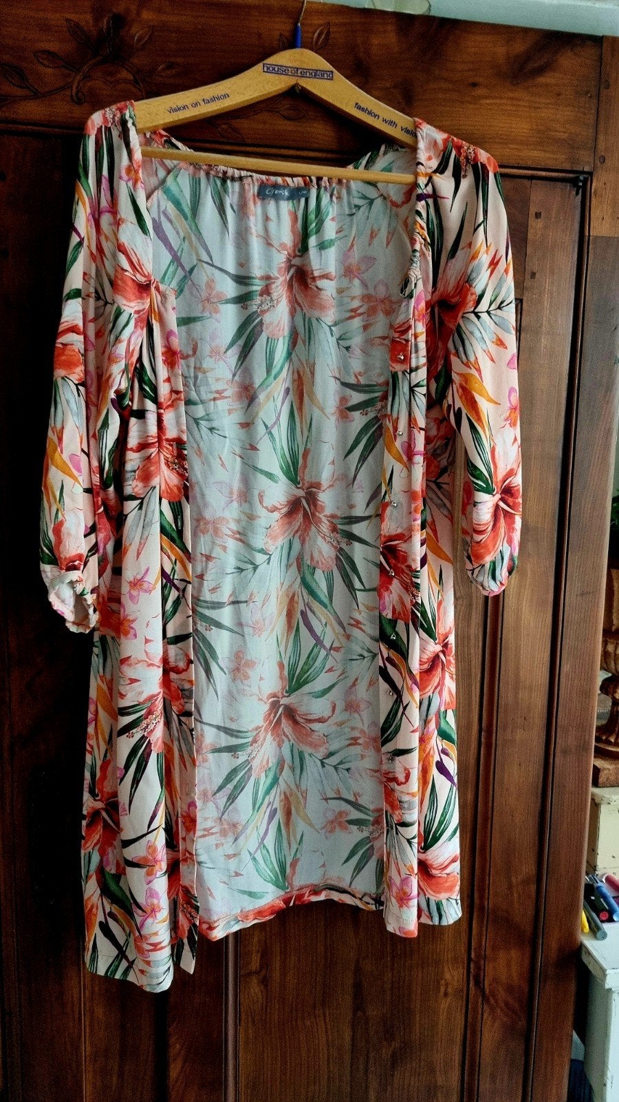 Nieuwe Geisha lange blouse maat L 40 Viscose
Nooit gedragen, Kleding | Dames, Ophalen of Verzenden, Nieuw, Maat 38/40 (M)