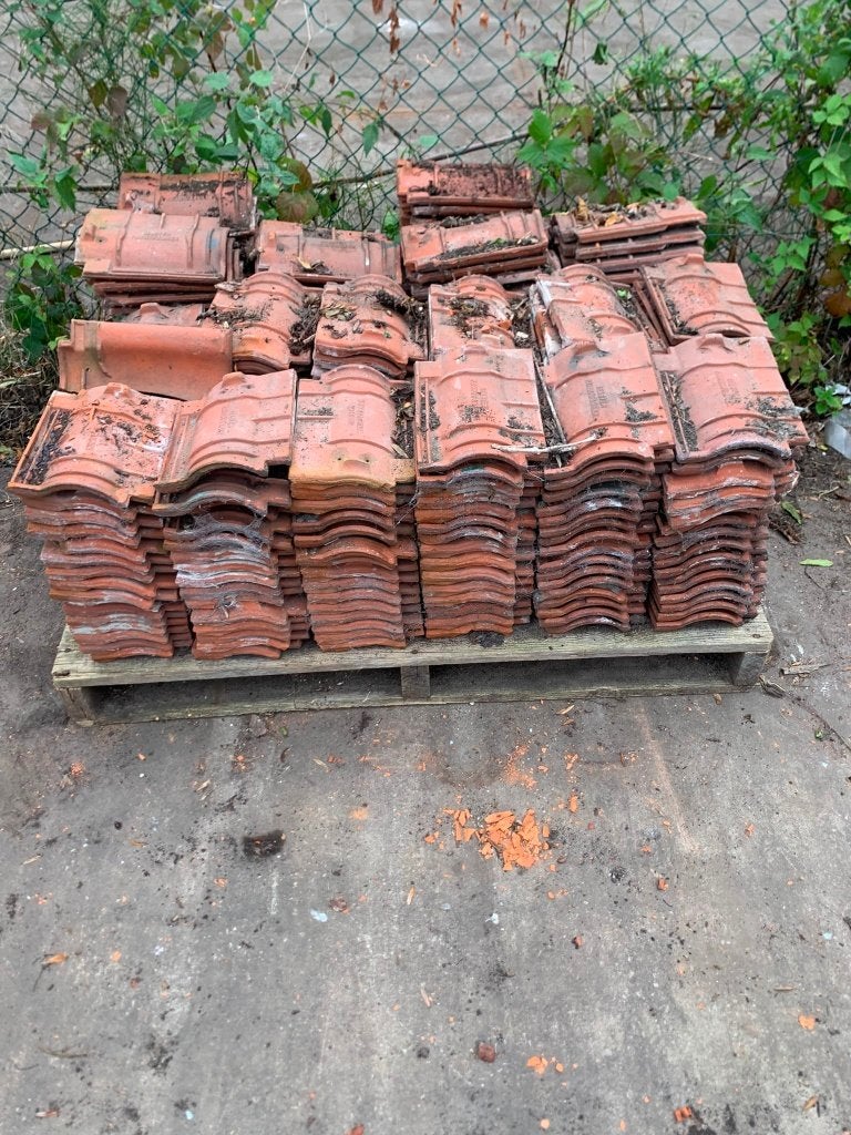 dakpannen klein formaat, Ophalen, Gebruikt, Steen of Klei, 15 m² of meer