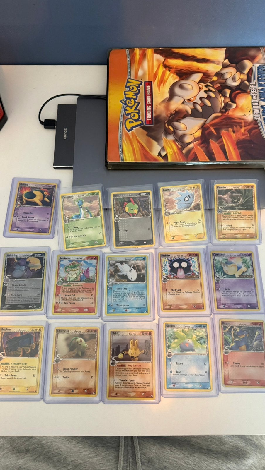 Pokemon: Delta Species kaarten, Ophalen of Verzenden, Gebruikt, Meerdere kaarten