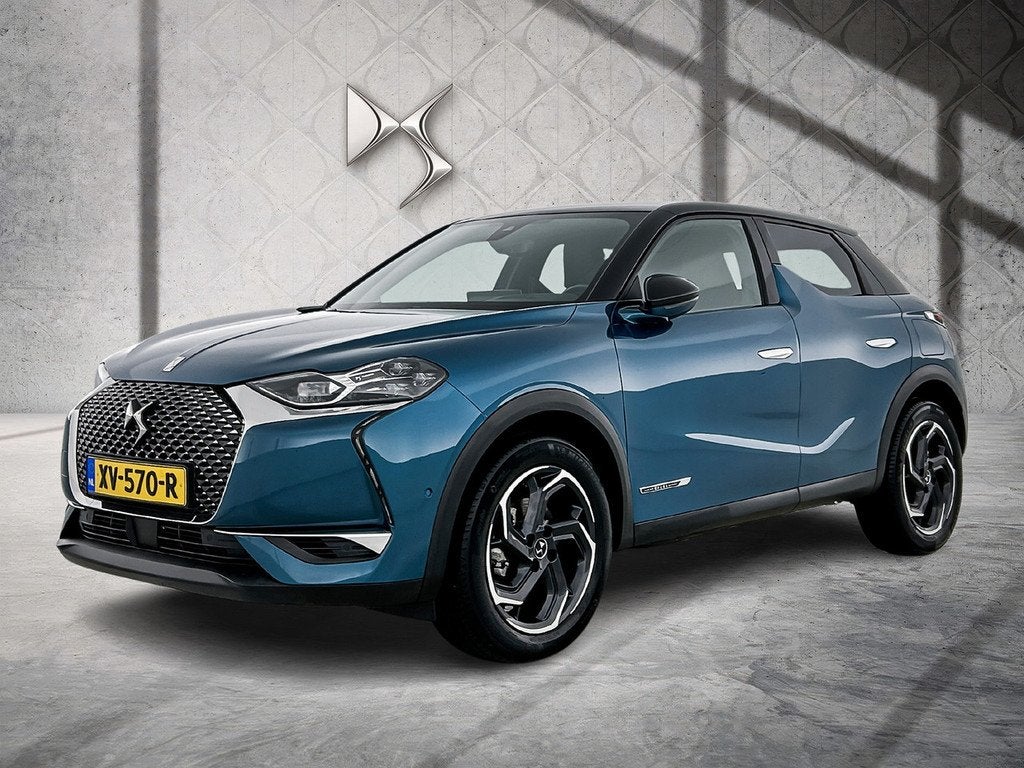 DS DS 3 Crossback 155 PK Automaat Grand Chic | Rijklaar | St, Auto's, DS, Gebruikt, 1199 cc, Automatische klimaatregeling, Blauw