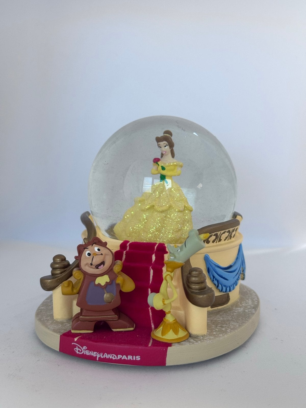 Disney Belle Sneeuwbol - Disneyland Parijs, Ophalen of Verzenden, Assepoester of Belle, Gebruikt, Beeldje of Figuurtje