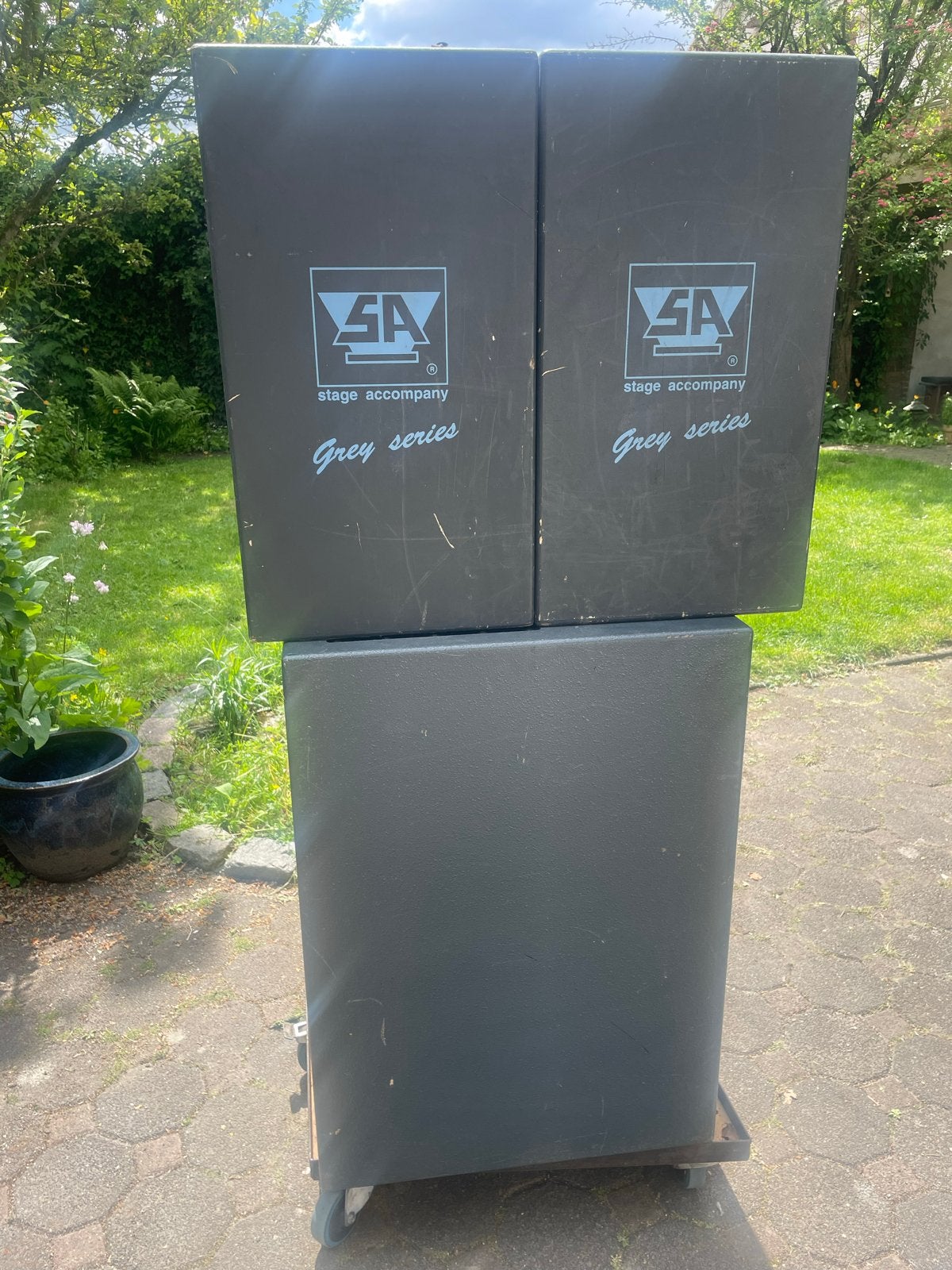 SA Grey Series Tops & Kling & Freitag 15" Subwoofers, Audio, Tv en Foto, Luidsprekers, Ophalen, Gebruikt, Speakerset, Overige merken