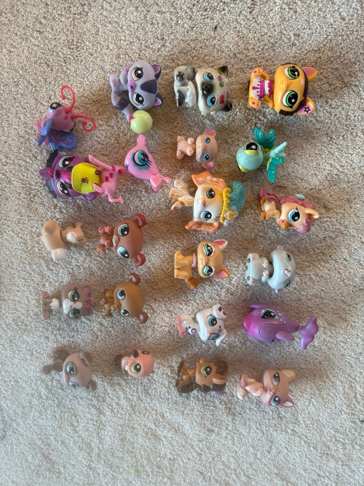 Grote collectie Littlest Pet Shop figuren en poppen, Ophalen of Verzenden, Gebruikt, Meisje