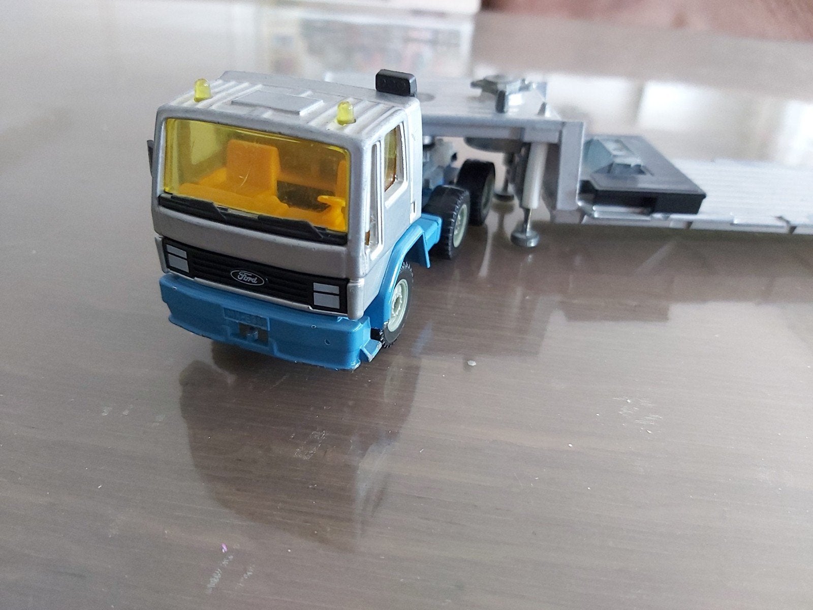Siku Ford Dieplader (2125) schaal 1/50, Ophalen of Verzenden, Gebruikt, Bus of Vrachtwagen, SIKU