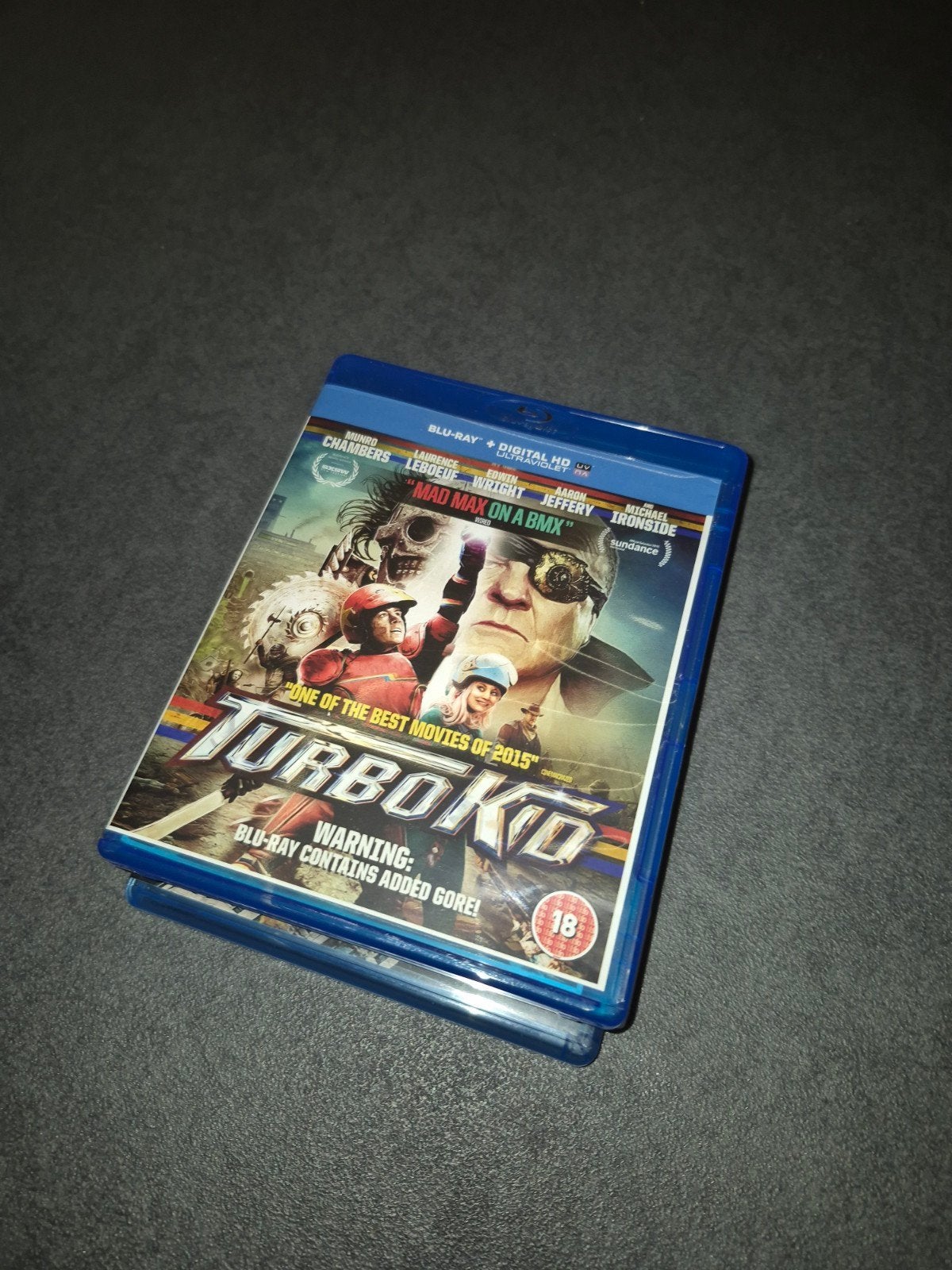 Turbo Kid Blu-ray - Actie/Science Fiction (18+), Vanaf 18 jaar, Gebruikt, Film, Actie