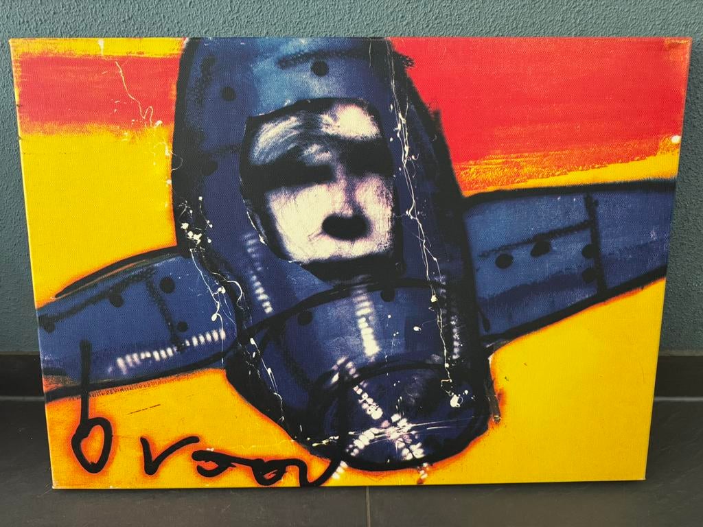 Set van 4 herman brood, Antiek en Kunst, Kunst | Schilderijen | Modern, Ophalen