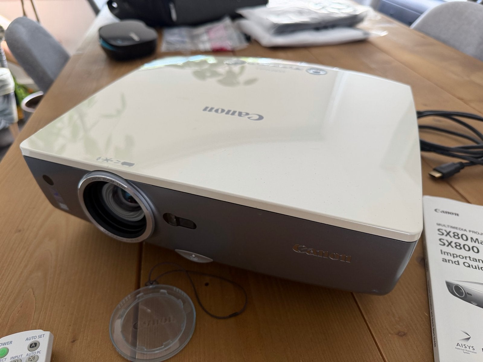 Canon SX80 Mark II Beamer met extra lamp., Ophalen, Gebruikt, LCOS, Canon